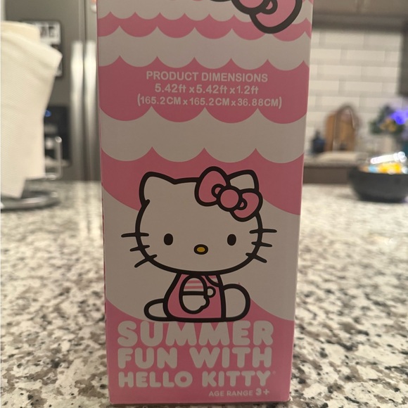 Hello Kitty Pink Inflatable Pool - Picture 3 of 4